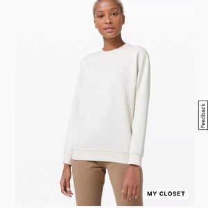 Lululemon Softstreme White Pullover Size 4